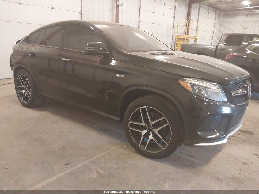 2018 Mercedes-benz Amg gle coupe VIN 4JGED6EB5JA104417 IAAI salvage auction — REAR END, Clear (Michigan), sold $18,000 on 2026-07-21 (photo 1)