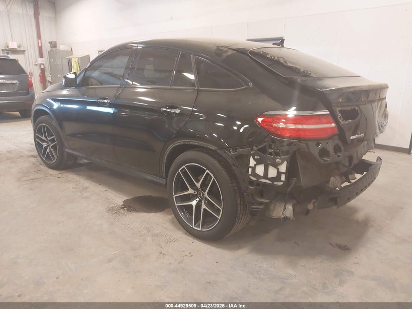 2018 Mercedes-benz Amg gle coupe VIN 4JGED6EB5JA104417 IAAI salvage auction — REAR END, Clear (Michigan), sold $18,000 on 2026-07-21 (photo 3)