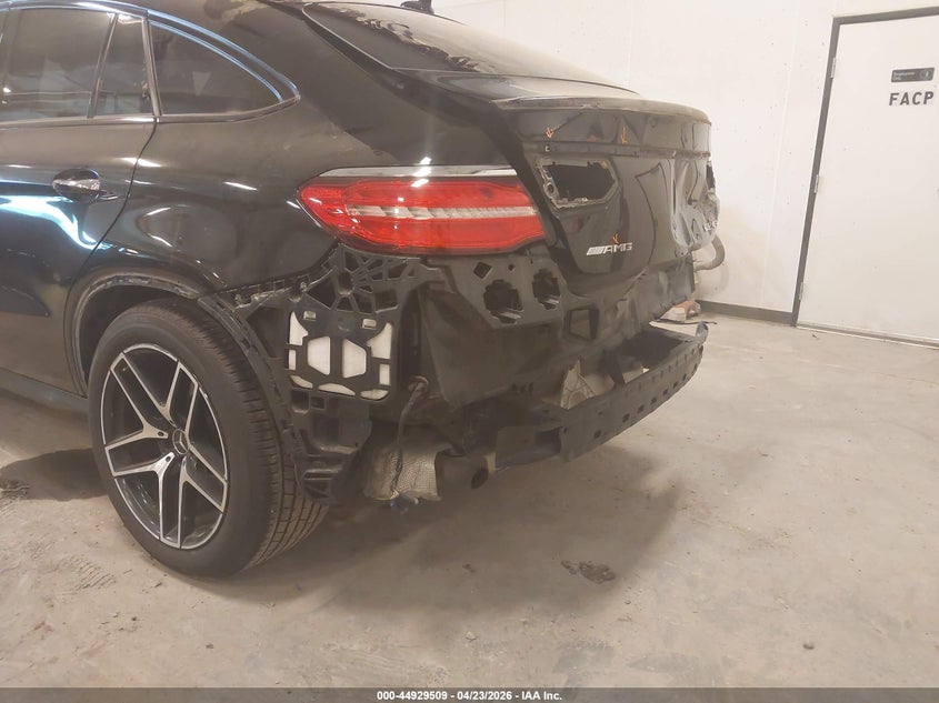 2018 Mercedes-benz Amg gle coupe VIN 4JGED6EB5JA104417 IAAI salvage auction — REAR END, Clear (Michigan), sold $18,000 on 2026-07-21 (photo 6)