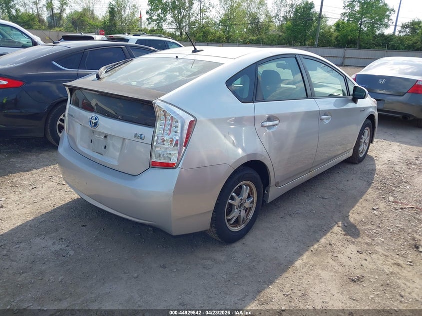 2010 Toyota Prius VIN JTDKN3DU5A0098713 IAAI salvage auction — NORMAL WEAR, Clear (Montana), sold $1,100 on 2026-07-09 (photo 4)