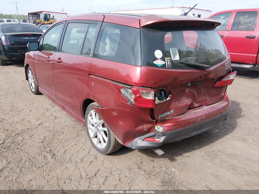 2014 Mazda 5 VIN JM1CW2DL0E0166280 IAAI salvage auction — REAR END, Salvage - Greater Than 75% (Maryland), sold $1,650 on 2026-07-08 (photo 3)