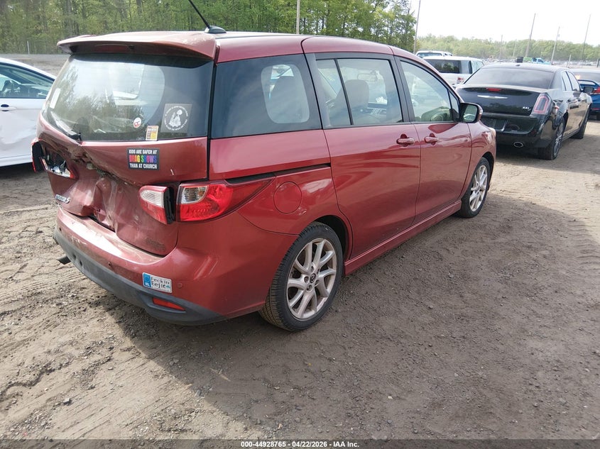 2014 Mazda 5 VIN JM1CW2DL0E0166280 IAAI salvage auction — REAR END, Salvage - Greater Than 75% (Maryland), sold $1,650 on 2026-07-08 (photo 4)