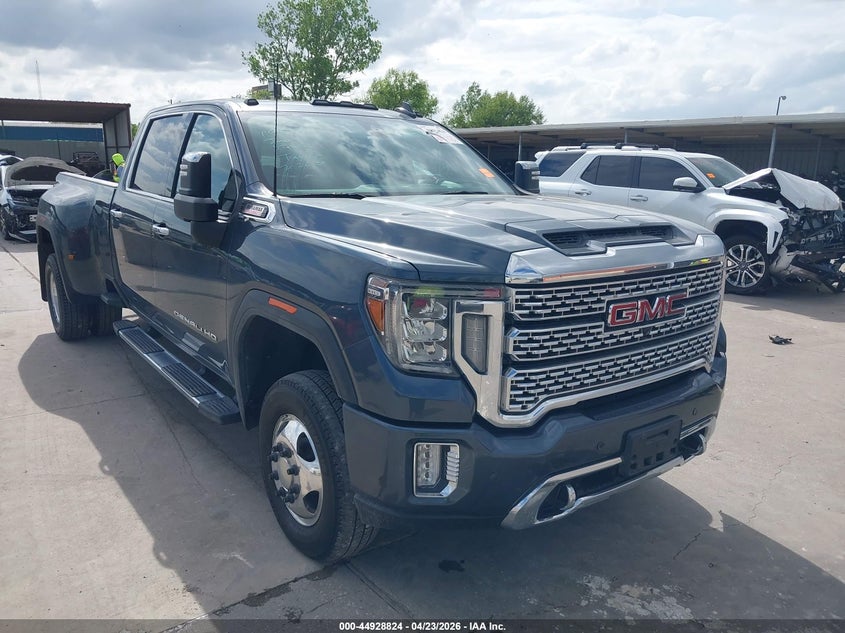 2020 Gmc SIERRA VIN 1GT49WEY0LF220202 IAAI salvage auction — REAR END, Salvage Title, sold $27,300 on 2026-08-27 (photo 1)