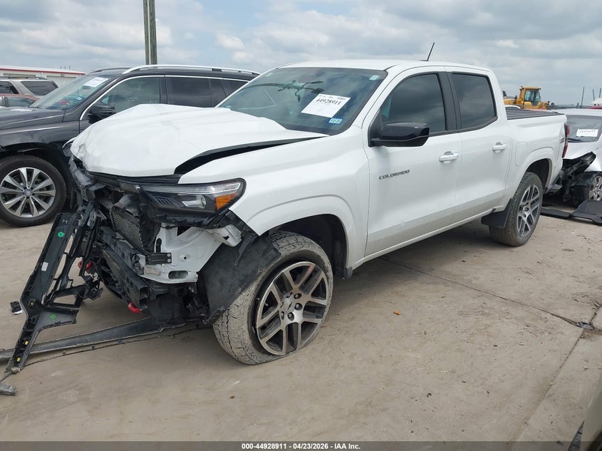 2023 Chevrolet Colorado VIN 1GCPTDEKXP1252737 IAAI salvage auction — FRONT END, Salvage Title, sold $8,400 on 2026-07-09 (photo 2)