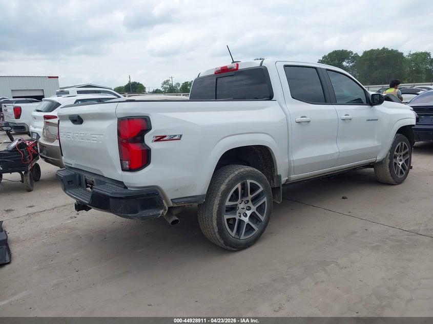 2023 Chevrolet Colorado VIN 1GCPTDEKXP1252737 IAAI salvage auction — FRONT END, Salvage Title, sold $8,400 on 2026-07-09 (photo 4)