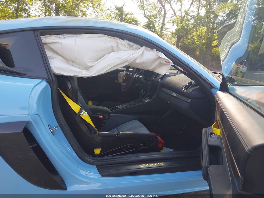 2023 Porsche 718 cayman VIN WP0AE2A85PS280695 IAAI salvage auction — ROLLOVER, Rebuildable (Florida), sold $40,250 on 2026-07-24 (photo 5)