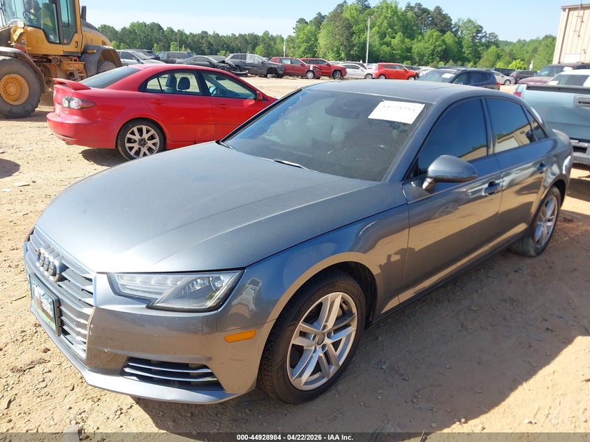 2017 Audi A4 VIN WAUANAF40HN064475 IAAI salvage auction — RIGHT SIDE, Salvage Title, sold $3,950 on 2026-07-13 (photo 2)