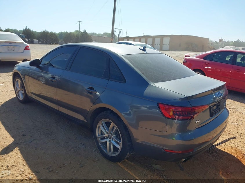2017 Audi A4 VIN WAUANAF40HN064475 IAAI salvage auction — RIGHT SIDE, Salvage Title, sold $3,950 on 2026-07-13 (photo 3)