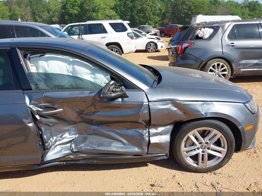 2017 Audi A4 VIN WAUANAF40HN064475 IAAI salvage auction — RIGHT SIDE, Salvage Title, sold $3,950 on 2026-07-13 (photo 6)