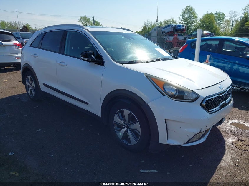 2018 Kia Niro VIN KNDCE3LC6J5147028 IAAI salvage auction — FRONT END, Salvage Title, sold $725 on 2026-07-22 (photo 1)