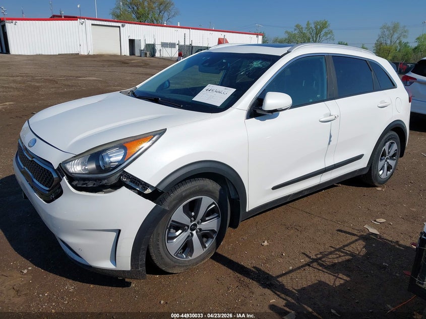 2018 Kia Niro VIN KNDCE3LC6J5147028 IAAI salvage auction — FRONT END, Salvage Title, sold $725 on 2026-07-22 (photo 2)