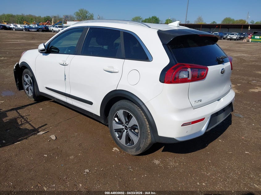 2018 Kia Niro VIN KNDCE3LC6J5147028 IAAI salvage auction — FRONT END, Salvage Title, sold $725 on 2026-07-22 (photo 3)