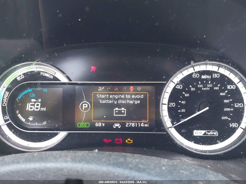 2018 Kia Niro VIN KNDCE3LC6J5147028 IAAI salvage auction — FRONT END, Salvage Title, sold $725 on 2026-07-22 (photo 7)