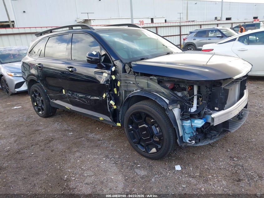 2024 Kia Sorento VIN 5XYRHDJF4RG291183 IAAI salvage auction — FRONT & REAR, Original (Texas), sold $13,200 on 2026-07-23 (photo 1)