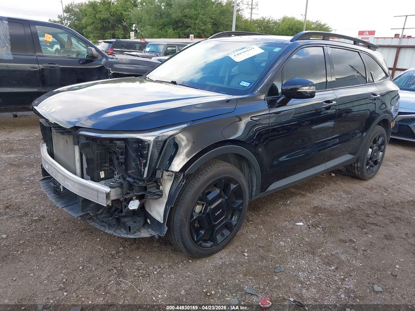 2024 Kia Sorento VIN 5XYRHDJF4RG291183 IAAI salvage auction — FRONT & REAR, Original (Texas), sold $13,200 on 2026-07-23 (photo 2)