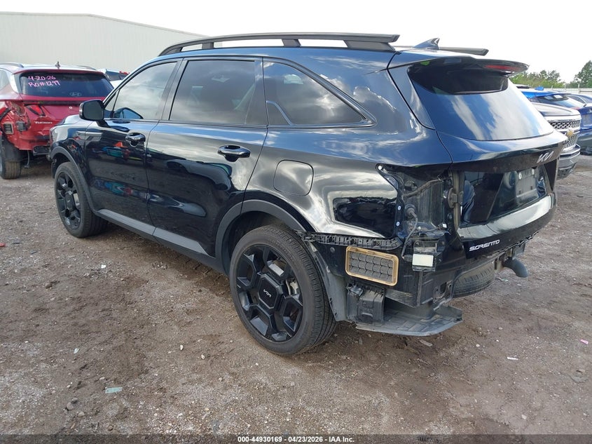 2024 Kia Sorento VIN 5XYRHDJF4RG291183 IAAI salvage auction — FRONT & REAR, Original (Texas), sold $13,200 on 2026-07-23 (photo 3)