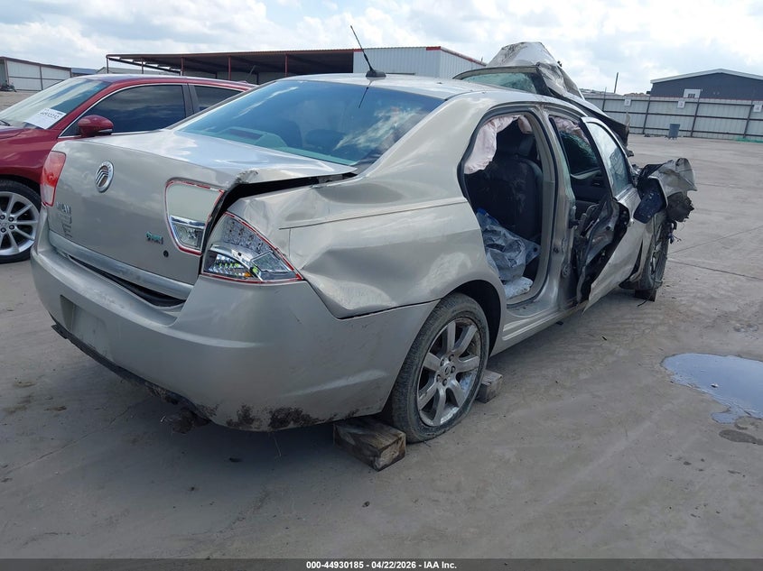 2010 Mercury Milan VIN 3MEHM0JG7AR660541 IAAI salvage auction — ROLLOVER, Non-Repairable (Texas), sold $25 on 2026-07-28 (photo 4)