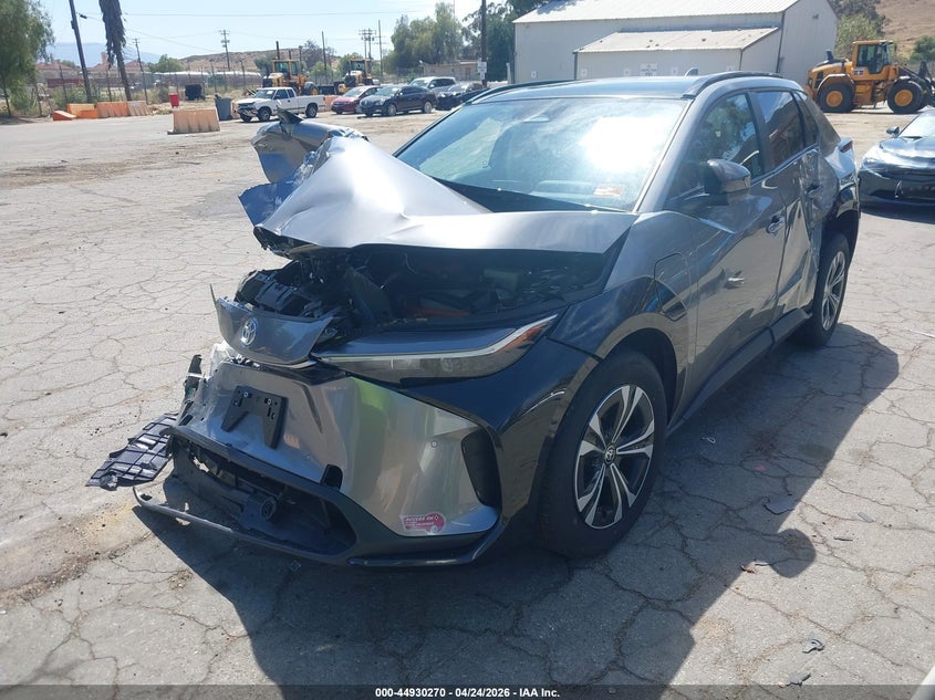 2024 Toyota Bz4x VIN JTMAAAAA2RA033524 IAAI salvage auction — FRONT END, Salvage (California), sold $4,300 on 2026-07-14 (photo 2)