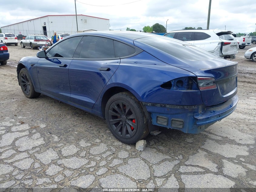 2019 Tesla Model s VIN 5YJSA1E48KF331324 IAAI salvage auction — FRONT & REAR, Salvage (Georgia), sold $9,575 on 2026-07-09 (photo 3)