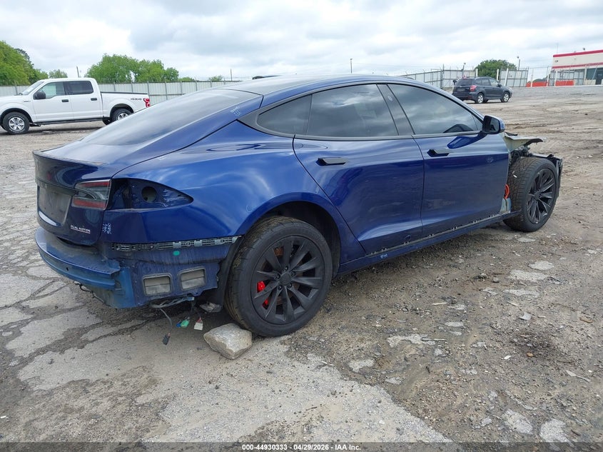 2019 Tesla Model s VIN 5YJSA1E48KF331324 IAAI salvage auction — FRONT & REAR, Salvage (Georgia), sold $9,575 on 2026-07-09 (photo 4)