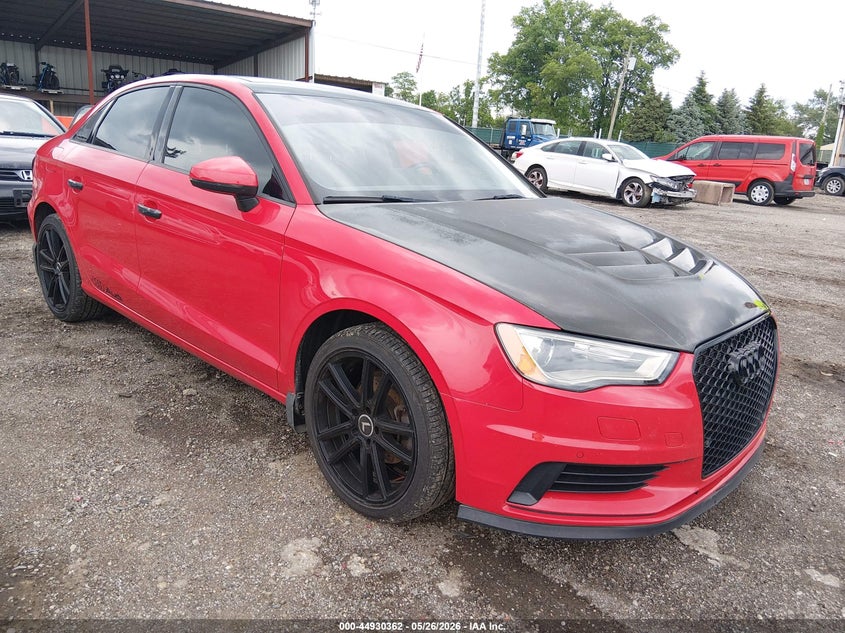 2016 Audi A3 VIN WAUB8GFF7G1016445 IAAI salvage auction — LEFT FRONT, Salvage (Ohio), sold $2,000 on 2026-07-17 (photo 1)