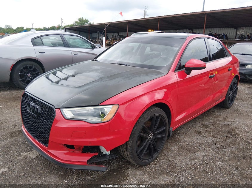 2016 Audi A3 VIN WAUB8GFF7G1016445 IAAI salvage auction — LEFT FRONT, Salvage (Ohio), sold $2,000 on 2026-07-17 (photo 2)
