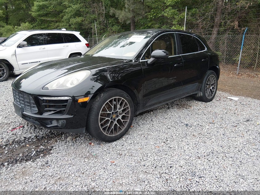 2017 Porsche Macan VIN WP1AB2A54HLB20543 IAAI salvage auction — FRONT END, Salvage Title, sold $7,500 on 2026-08-11 (photo 2)