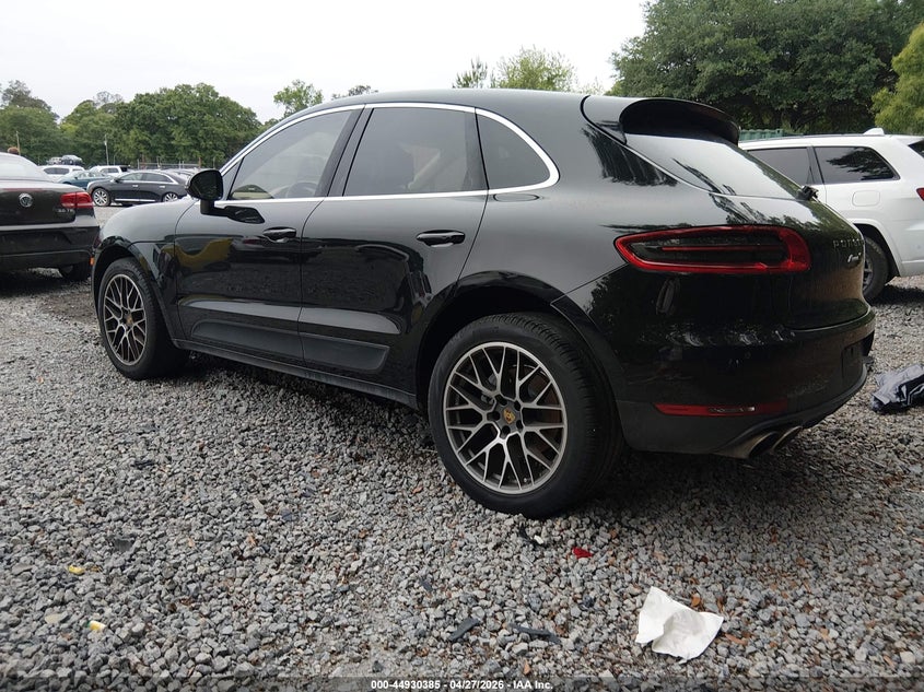 2017 Porsche Macan VIN WP1AB2A54HLB20543 IAAI salvage auction — FRONT END, Salvage Title, sold $7,500 on 2026-08-11 (photo 3)
