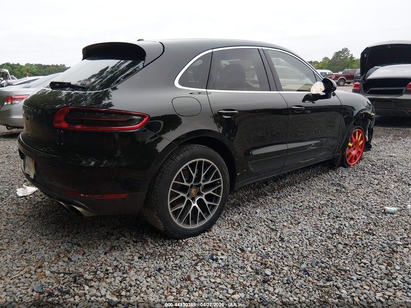 2017 Porsche Macan VIN WP1AB2A54HLB20543 IAAI salvage auction — FRONT END, Salvage Title, sold $7,500 on 2026-08-11 (photo 4)
