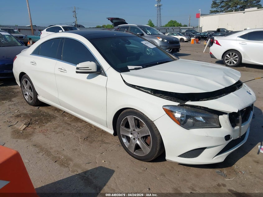 2016 Mercedes-benz Cla-klasse VIN WDDSJ4GB0GN385129 IAAI salvage auction — FRONT END, Salvage (Georgia), sold $2,125 on 2026-07-08 (photo 1)