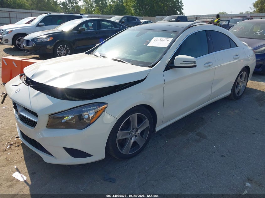 2016 Mercedes-benz Cla-klasse VIN WDDSJ4GB0GN385129 IAAI salvage auction — FRONT END, Salvage (Georgia), sold $2,125 on 2026-07-08 (photo 2)