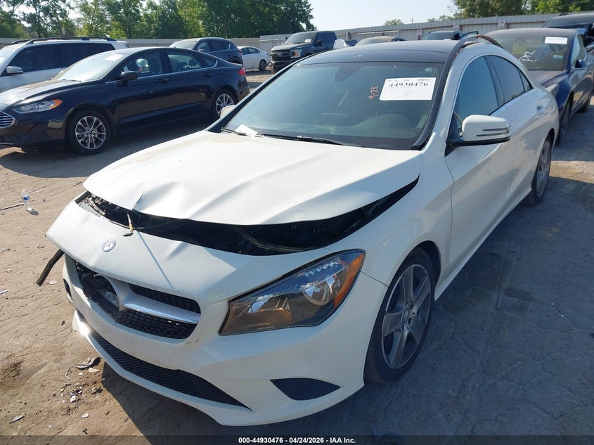 2016 Mercedes-benz Cla-klasse VIN WDDSJ4GB0GN385129 IAAI salvage auction — FRONT END, Salvage (Georgia), sold $2,125 on 2026-07-08 (photo 6)