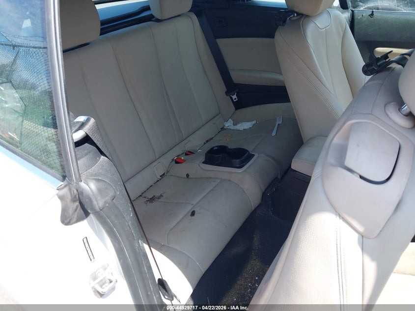 2016 BMW 2er VIN WBA1K9C57GV321974 IAAI salvage auction — REAR END, Salvage Title, sold $2,450 on 2026-07-09 (photo 8)