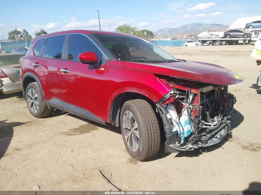 2023 Nissan Rogue VIN JN8BT3BA6PW012799 IAAI salvage auction — FRONT END, Salvage (California), sold $4,650 on 2026-07-08 (photo 1)