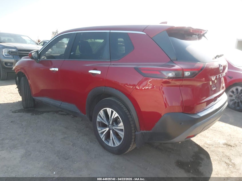 2023 Nissan Rogue VIN JN8BT3BA6PW012799 IAAI salvage auction — FRONT END, Salvage (California), sold $4,650 on 2026-07-08 (photo 3)