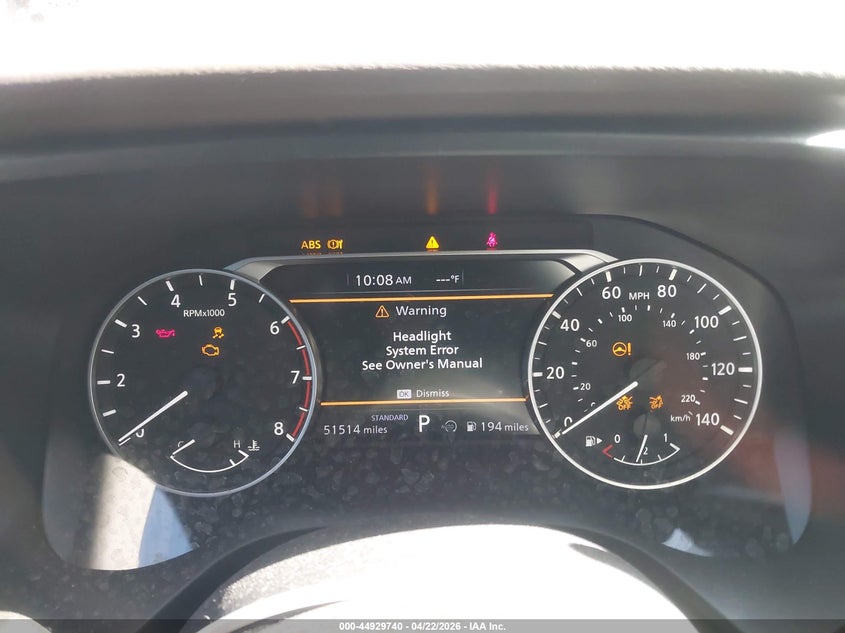2023 Nissan Rogue VIN JN8BT3BA6PW012799 IAAI salvage auction — FRONT END, Salvage (California), sold $4,650 on 2026-07-08 (photo 7)