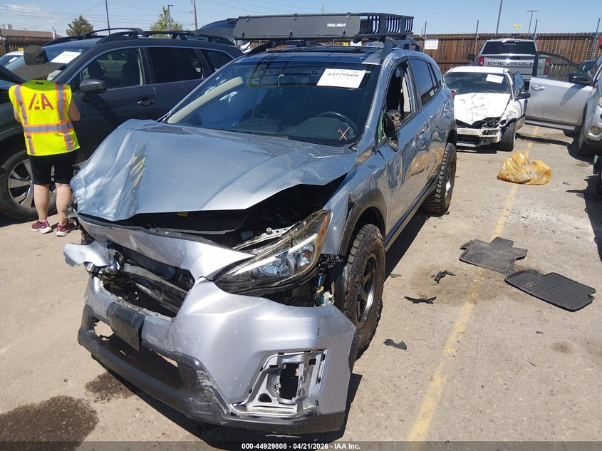 2019 Subaru Xv VIN JF2GTAEC1KH376047 IAAI salvage auction — FRONT END, Salvage Title, sold $1,125 on 2026-07-21 (photo 2)