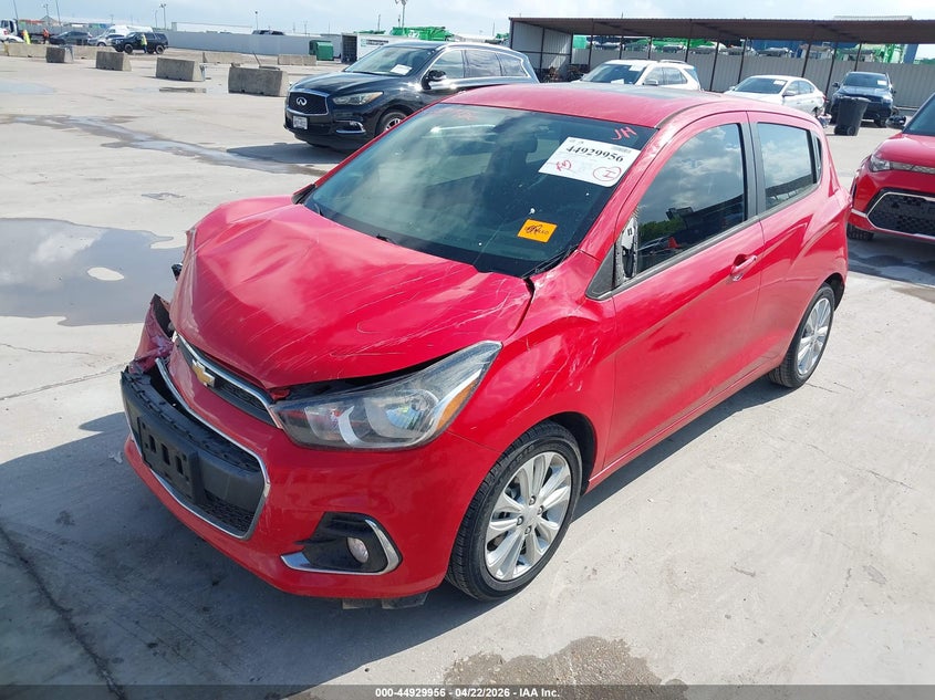 2017 Chevrolet Spark VIN KL8CD6SA9HC777225 IAAI salvage auction — FRONT END, Original (Texas), sold $1,450 on 2026-07-08 (photo 2)