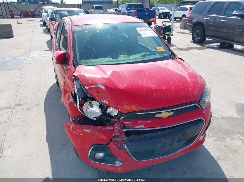 2017 Chevrolet Spark VIN KL8CD6SA9HC777225 IAAI salvage auction — FRONT END, Original (Texas), sold $1,450 on 2026-07-08 (photo 6)