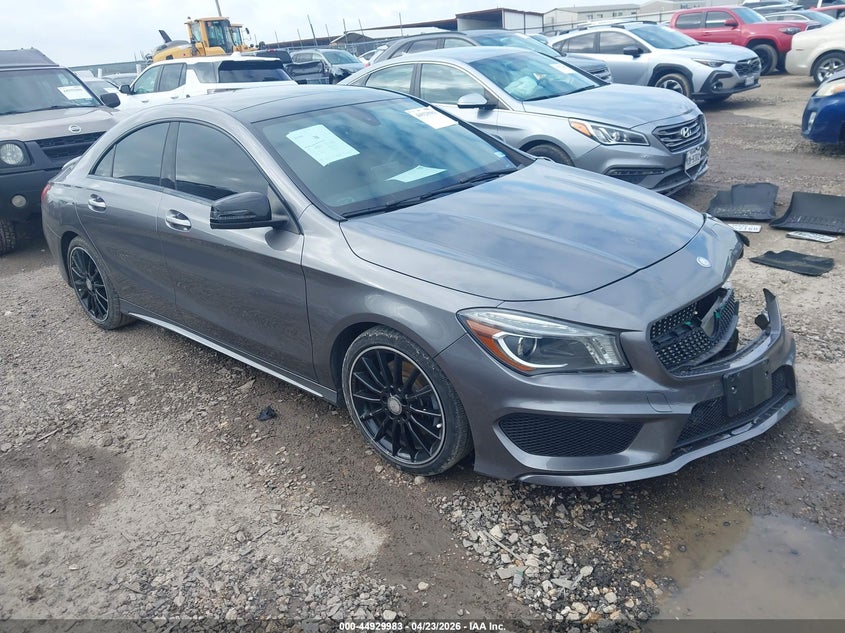2016 Mercedes-benz Cla-klasse VIN WDDSJ4EB7GN318532 IAAI salvage auction — FRONT END, Original (Texas), sold $2,250 on 2026-07-21 (photo 1)