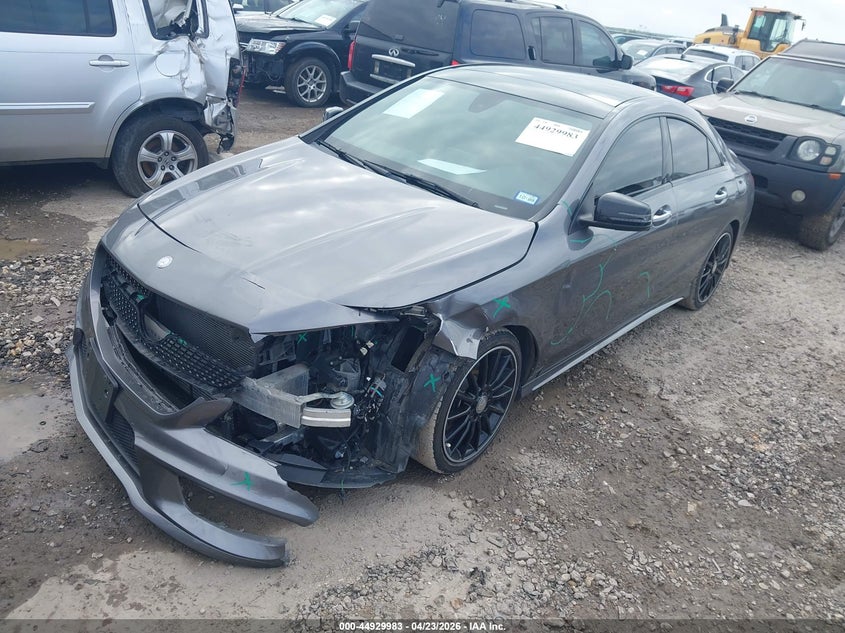 2016 Mercedes-benz Cla-klasse VIN WDDSJ4EB7GN318532 IAAI salvage auction — FRONT END, Original (Texas), sold $2,250 on 2026-07-21 (photo 2)