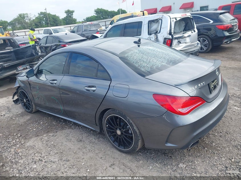 2016 Mercedes-benz Cla-klasse VIN WDDSJ4EB7GN318532 IAAI salvage auction — FRONT END, Original (Texas), sold $2,250 on 2026-07-21 (photo 3)