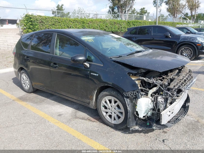 2012 Toyota Prius v VIN JTDZN3EU8C3087915 IAAI salvage auction — FRONT END, Salvage (California), sold $3,000 on 2026-07-14 (photo 1)