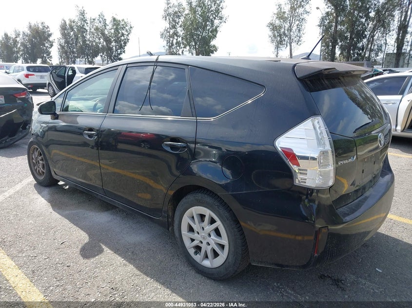 2012 Toyota Prius v VIN JTDZN3EU8C3087915 IAAI salvage auction — FRONT END, Salvage (California), sold $3,000 on 2026-07-14 (photo 3)