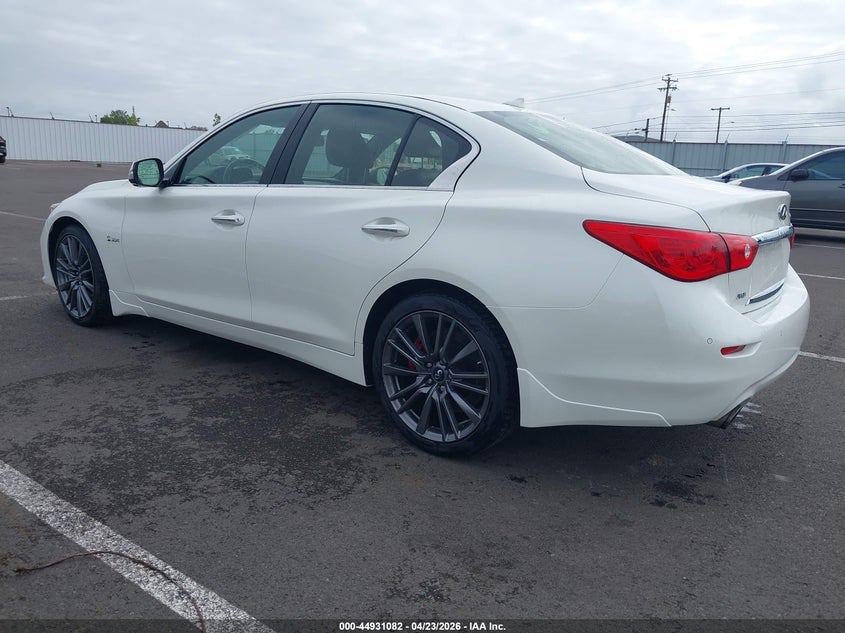 2017 Infiniti Q50 VIN JN1FV7AR5HM871212 IAAI salvage auction — FRONT END, Salvage (Oregon), sold $7,500 on 2026-07-21 (photo 3)