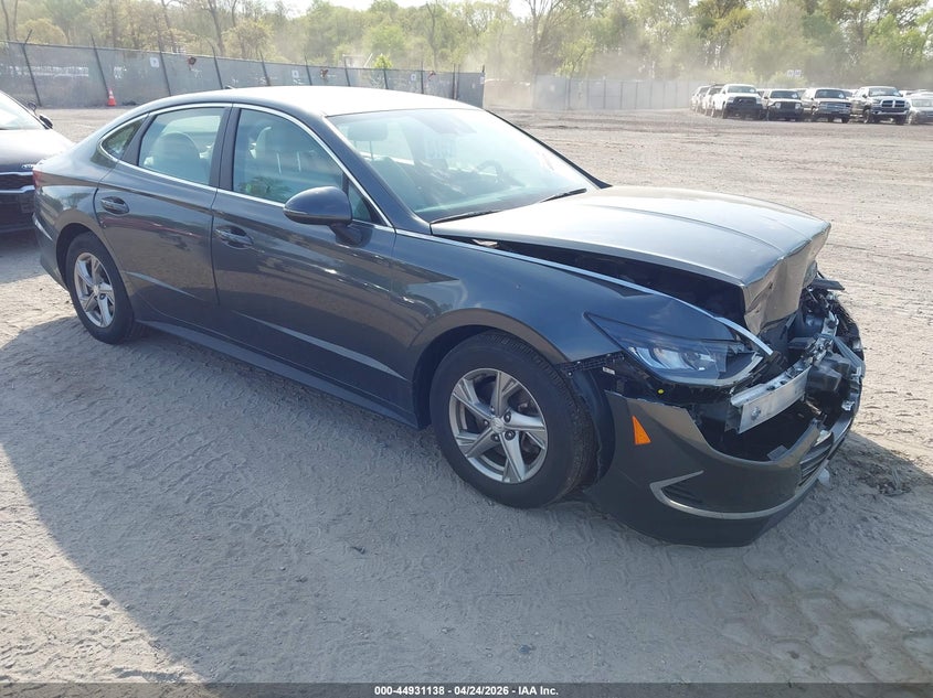 2023 Hyundai Sonata VIN KMHL24JA7PA248767 IAAI salvage auction — FRONT END, Salvage (New Jersey), sold $3,550 on 2026-07-14 (photo 1)