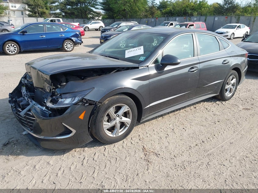 2023 Hyundai Sonata VIN KMHL24JA7PA248767 IAAI salvage auction — FRONT END, Salvage (New Jersey), sold $3,550 on 2026-07-14 (photo 2)