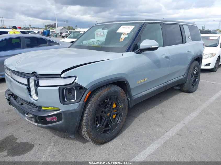 2023 Rivian R1s VIN 7PDSGABA0PN019590 IAAI salvage auction — Front End, Salvage (California), sold $23,600 on 2026-05-11 (photo 2)