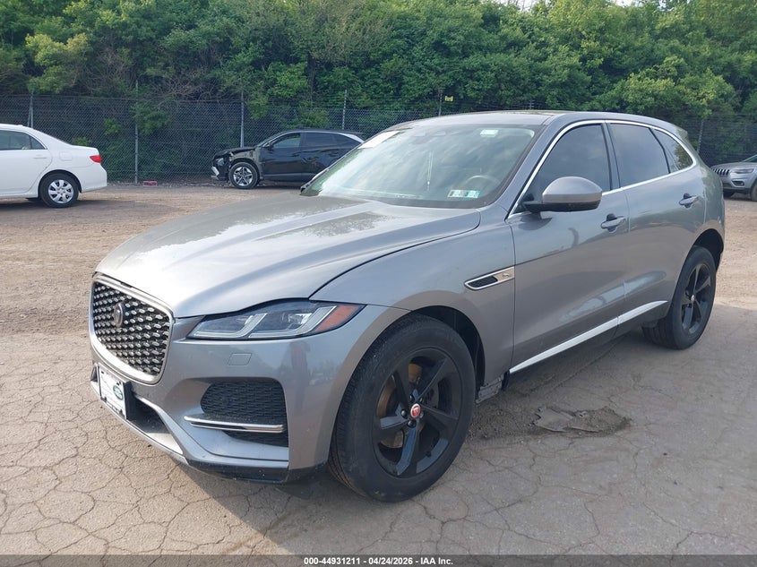 2023 Jaguar F-pace VIN SADCJ2EX2PA715060 IAAI salvage auction — FRONT END, Salvage (Pennsylvania), sold $9,100 on 2026-07-29 (photo 2)