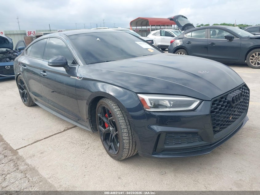 2018 Audi A5 VIN WAUENCF53JA014916 IAAI salvage auction — SIDE, Original (Texas), sold $5,100 on 2026-07-20 (photo 1)